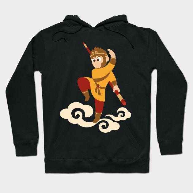 The Monkey King Hoodie by Shanezhong